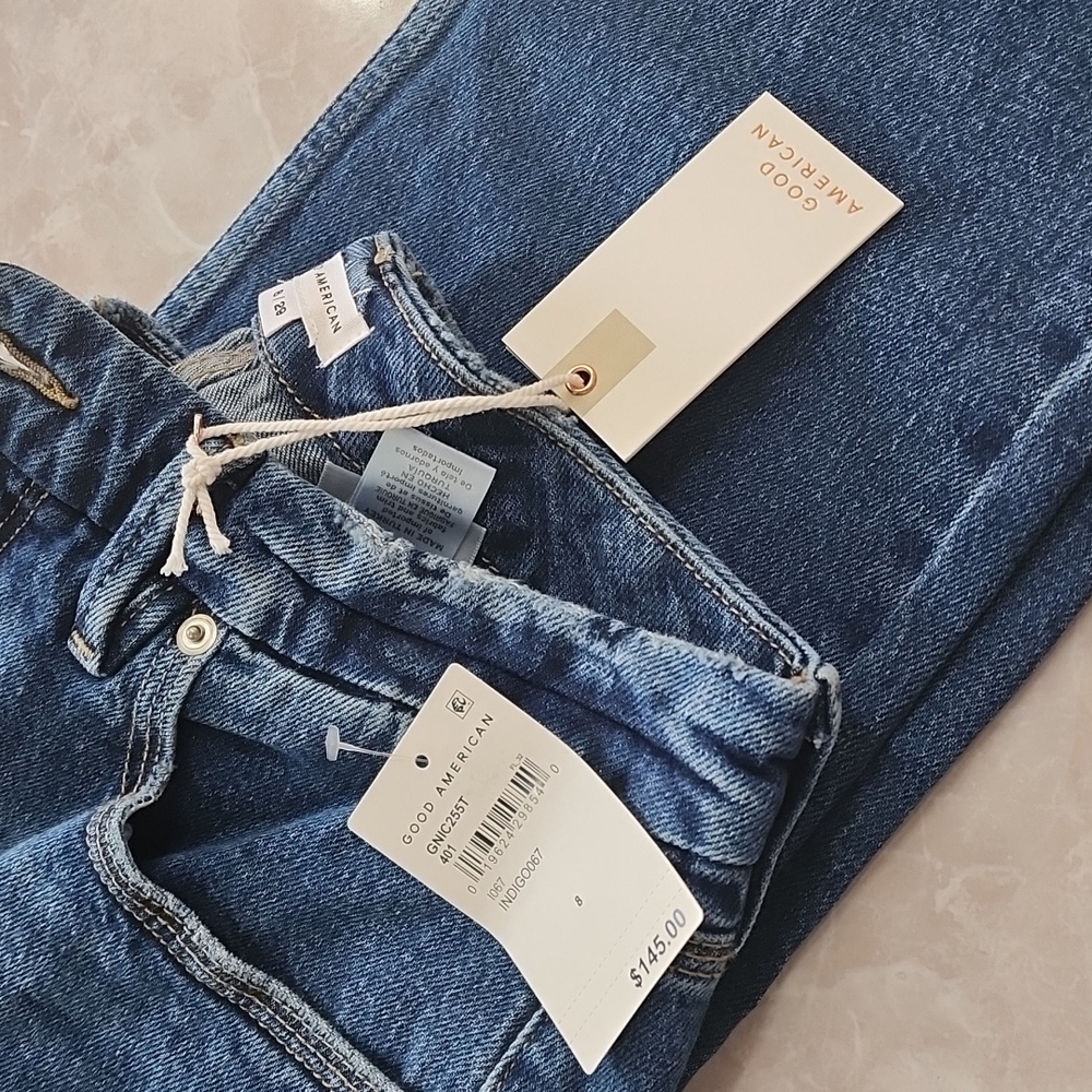 Good American Jeans GOOD ICON CROPPED